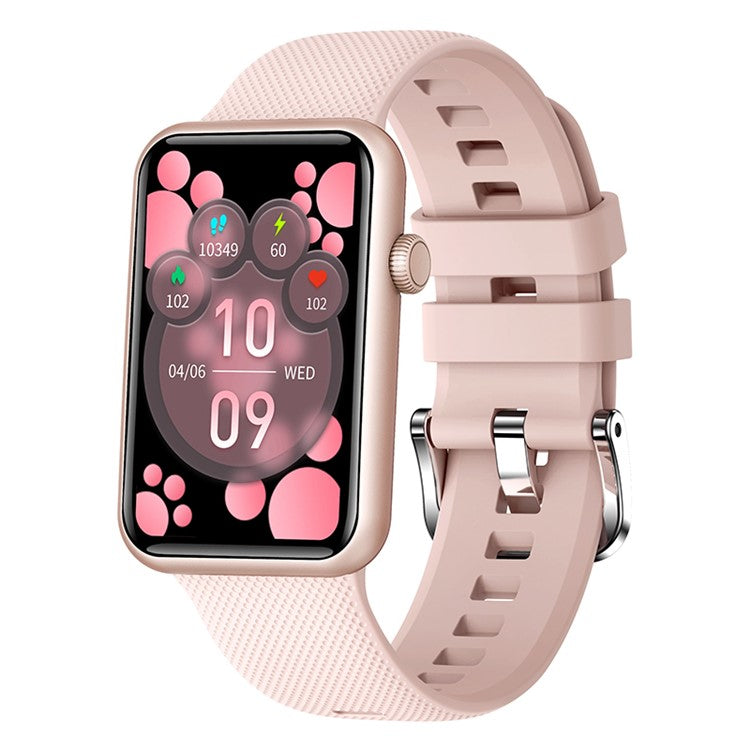 HT5pro 1,57" HD Full Touch Screen Smart Watch Fodral i aluminiumlegering Bluetooth-kompatibelt Talking Electric Armband