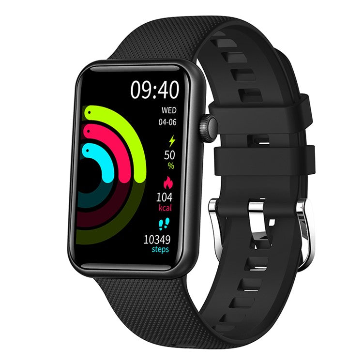 HT5pro 1,57" HD Full Touch Screen Smart Watch Fodral i aluminiumlegering Bluetooth-kompatibelt Talking Electric Armband