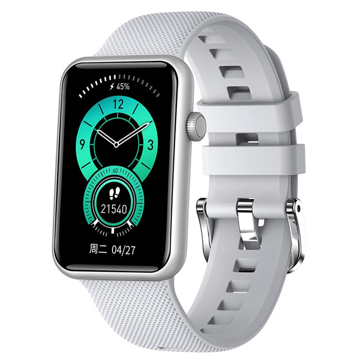 HT5pro 1,57" HD Full Touch Screen Smart Watch Fodral i aluminiumlegering Bluetooth-kompatibelt Talking Electric Armband