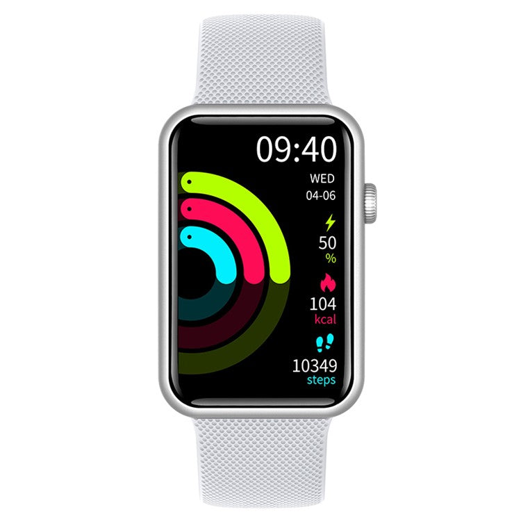 HT5pro 1,57" HD Full Touch Screen Smart Watch Fodral i aluminiumlegering Bluetooth-kompatibelt Talking Electric Armband