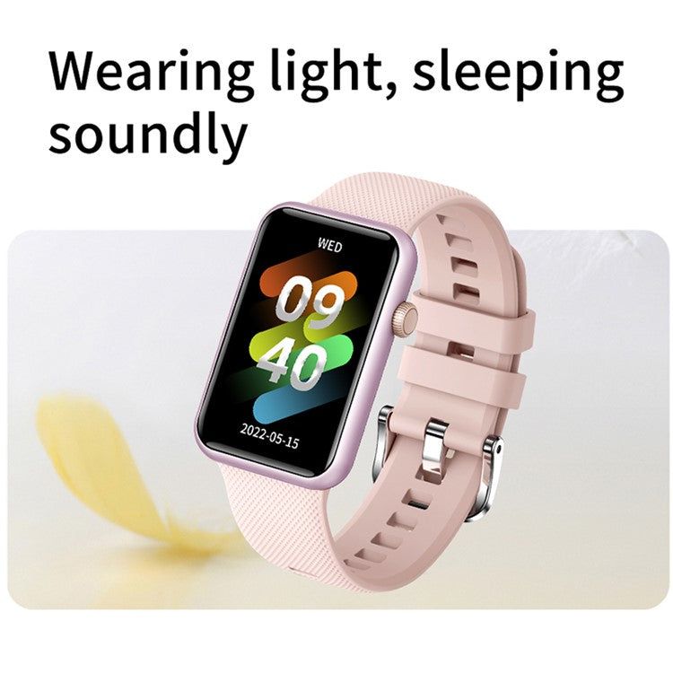 HT5pro 1,57" HD Full Touch Screen Smart Watch Fodral i aluminiumlegering Bluetooth-kompatibelt Talking Electric Armband