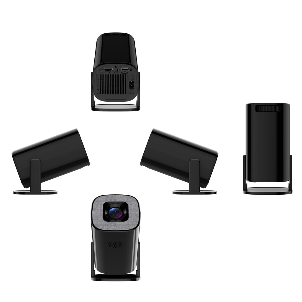 V1 Smart Video Projector Android 14 Automatic Keystone Correction WiFi / Bluetooth-compatible Home Theater, 1+8GB