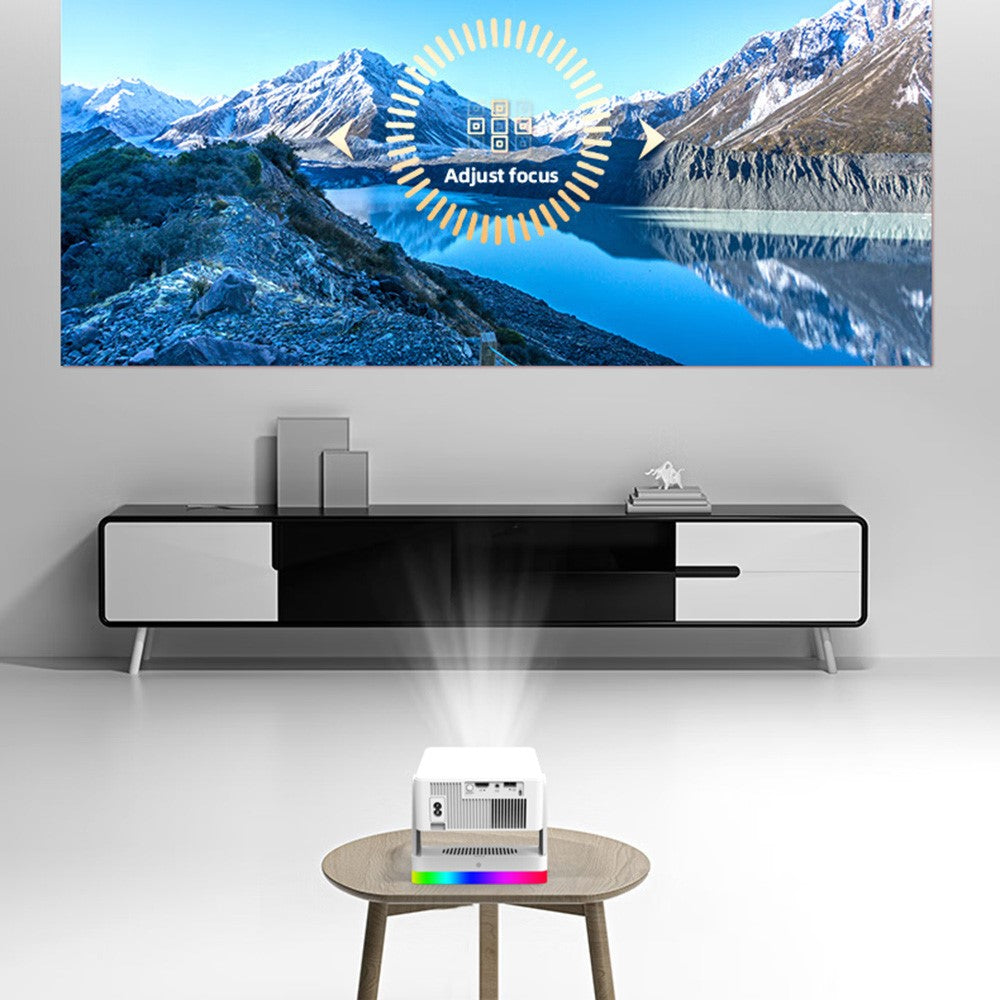 Y8S PRO X3 Smart Projector 720P HD 180 ANSI Mini Portable WiFi Bluetooth-compatible Home Theater System