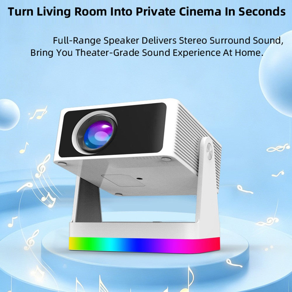 Y8S PRO X3 Smart Projector 720P HD 180 ANSI Mini Portable WiFi Bluetooth-compatible Home Theater System