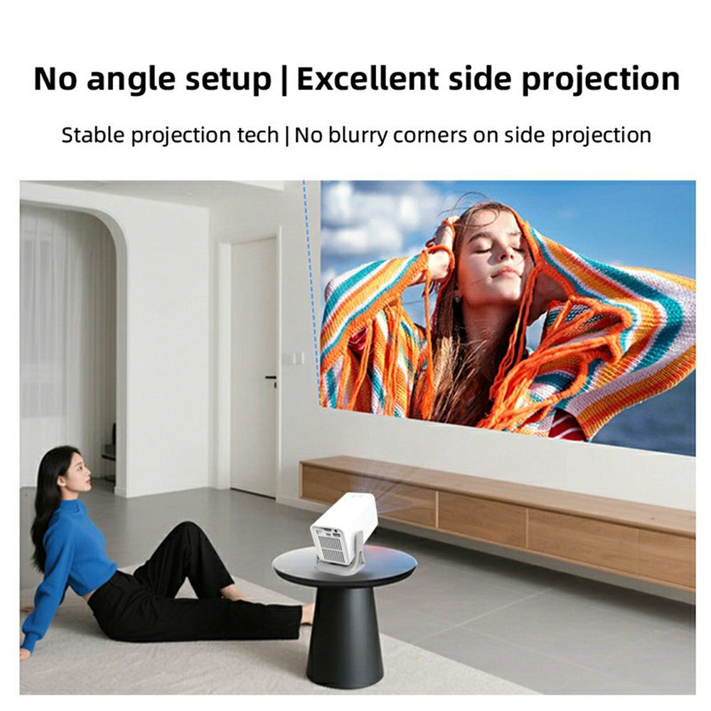 P40 Smart Projector Native 720P HD Portable Mini Projector 5G WiFi Wireless Screen Mirroring Home Theater