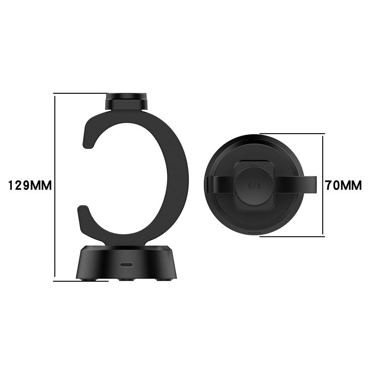 For Apple Watch Magnetic Charger Universal Charging Stand Portable C Shape Charging Dock