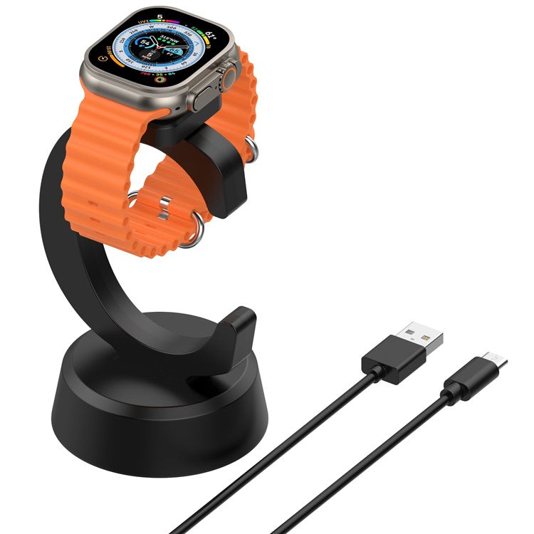 For Apple Watch Magnetic Charger Universal Charging Stand Portable C Shape Charging Dock