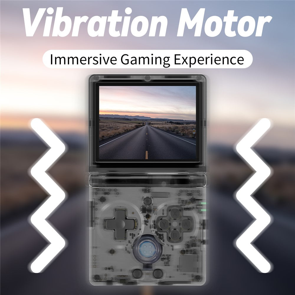ANBERNIC RG35XXSP Flip Handheld Game Console 64GB 5000+Games Support Streaming (English Version)