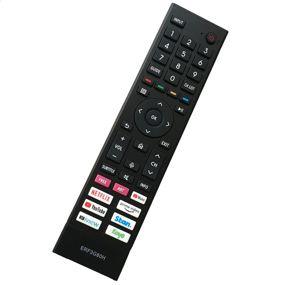 ERF3G80H Plastic Remote Control for Hisense TV Replacement Remote