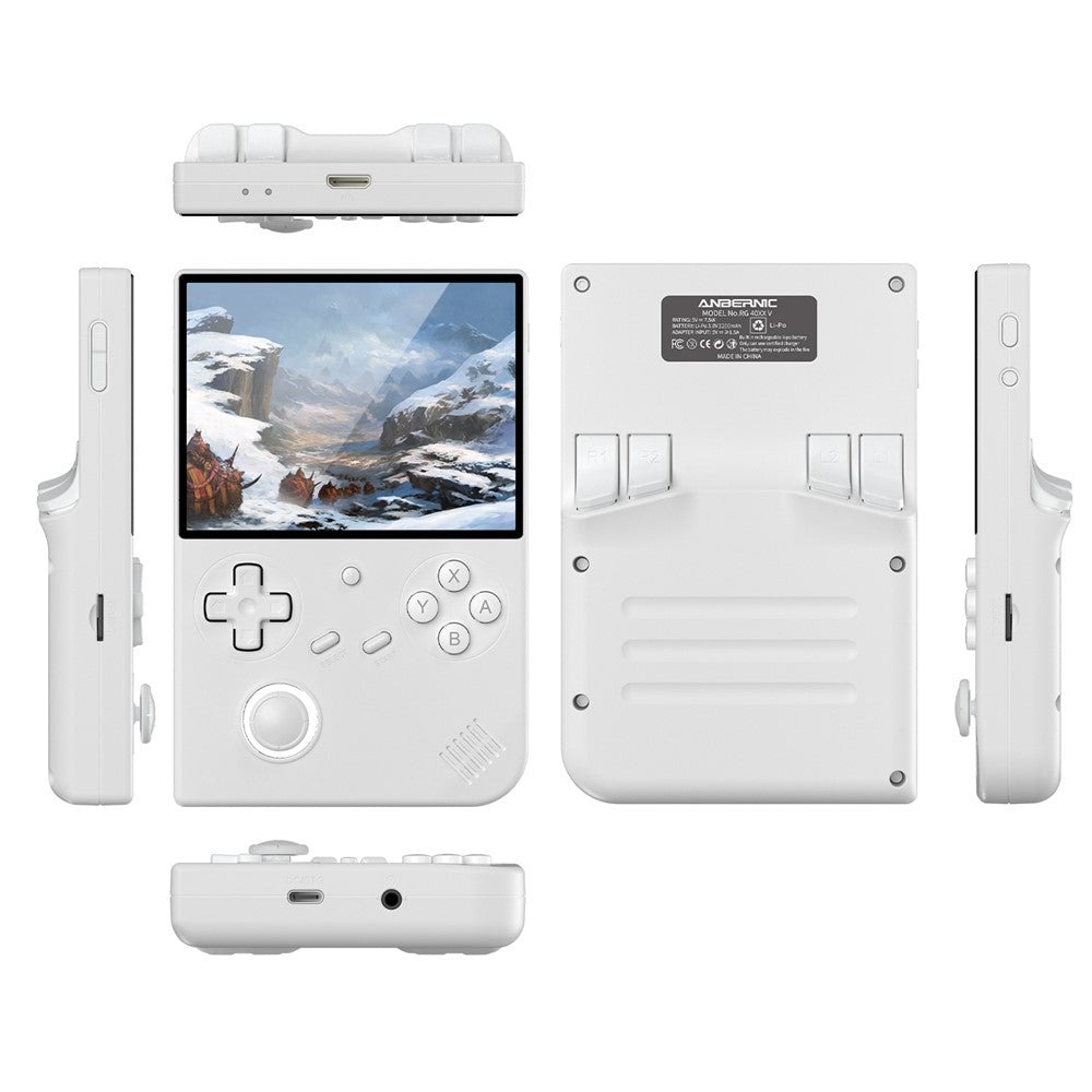 ANBERNIC RG40XXV 4.0-inch IPS Screen WiFi Bluetooth-Compatible 64GB Retro Video Game Console without TF Card