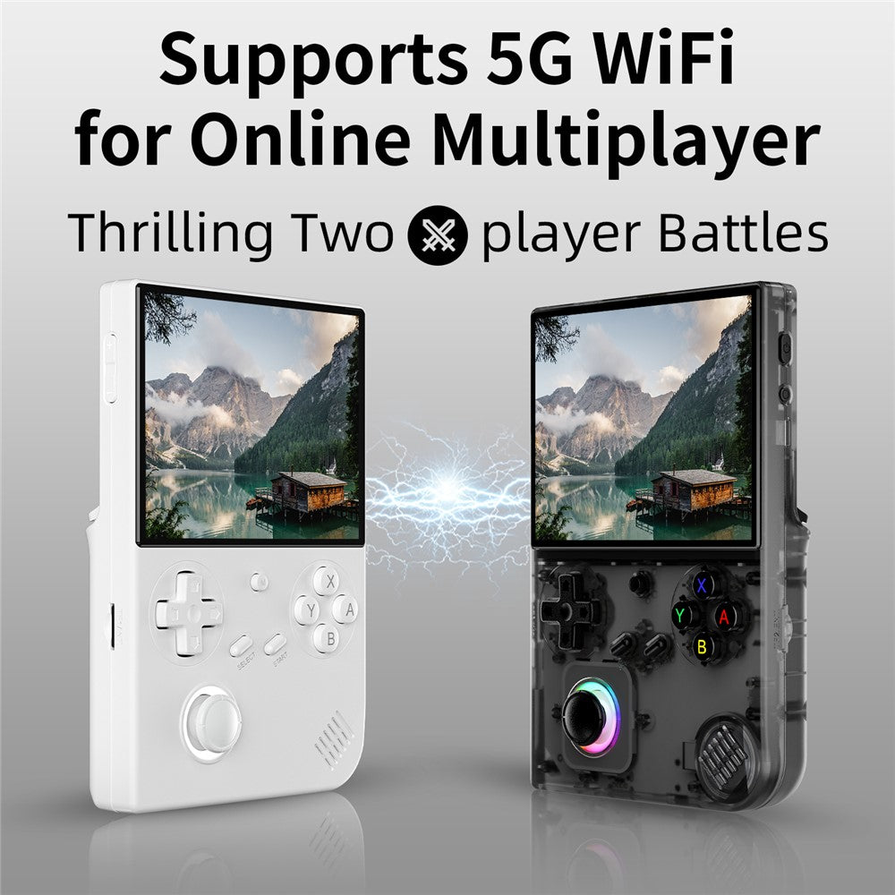 ANBERNIC RG40XXV 4.0-inch IPS Screen WiFi Bluetooth-Compatible 64GB Retro Video Game Console without TF Card