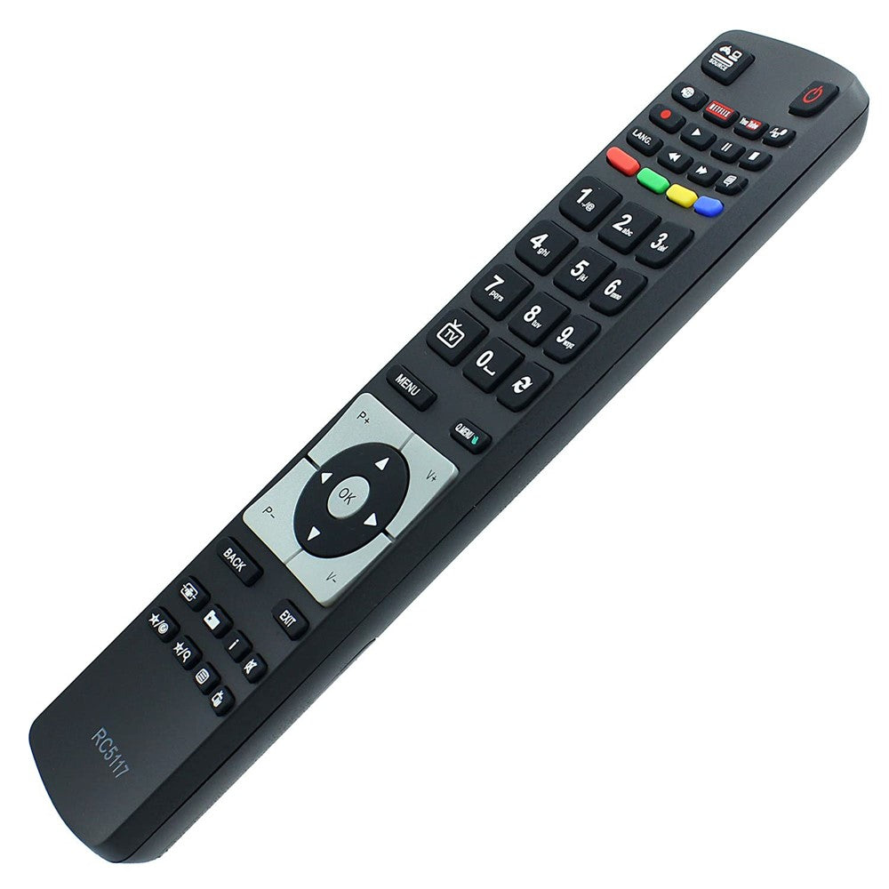 RC5117 For Hitachi TV Remote Controller 1-8m ABS Television Remote Control