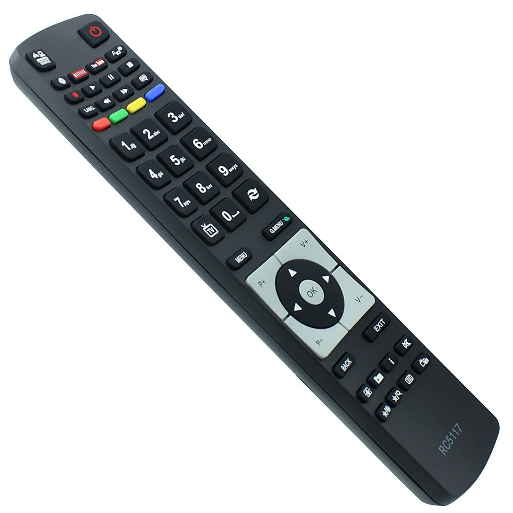 RC5117 For Hitachi TV Remote Controller 1-8m ABS Television Remote Control