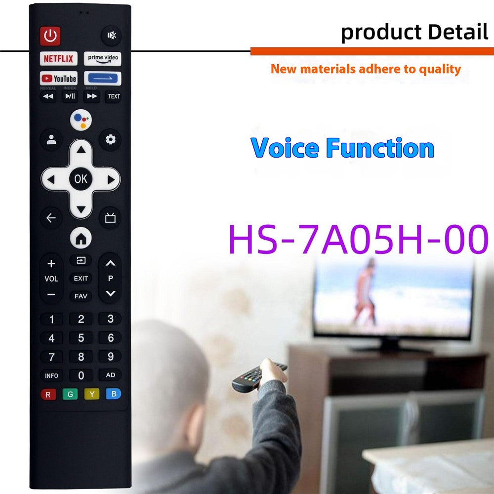 HS-7A05H-00 For Skyworth Coocaa TV Remote Control Voice Control Replacement
