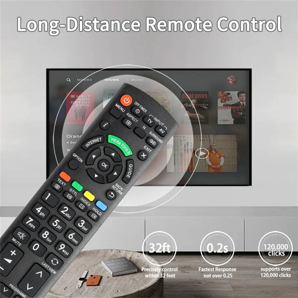 N2QAYB000753 For Panasonic TV Infrared Remote Control Universal Replacement