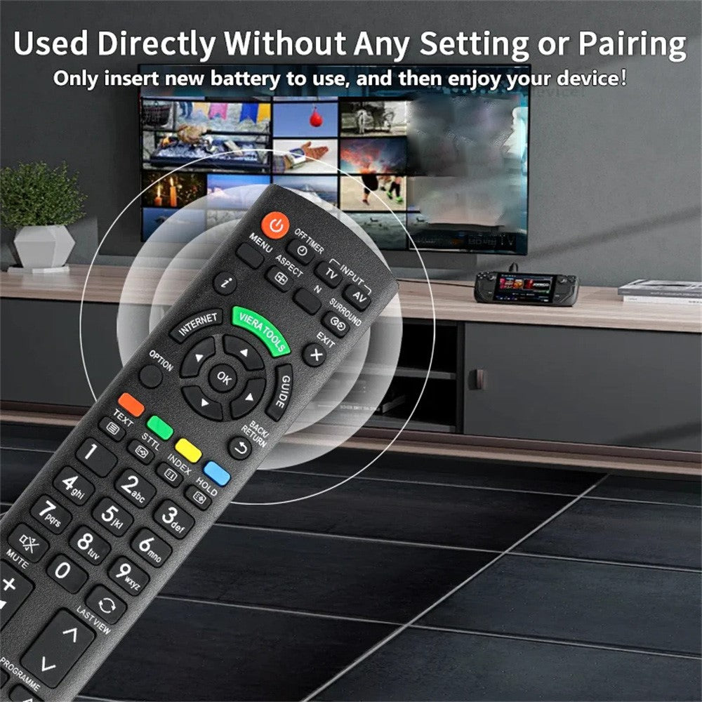 N2QAYB000753 For Panasonic TV Infrared Remote Control Universal Replacement