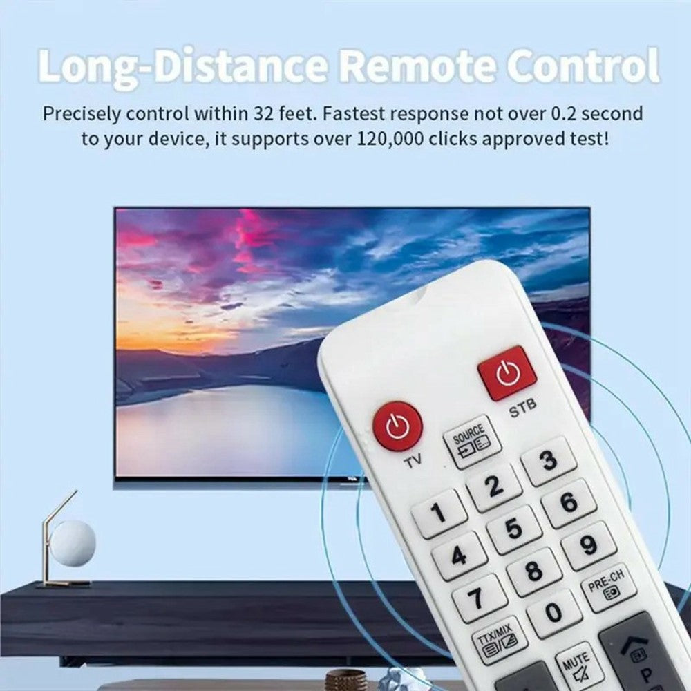 BN59-01178C Infrared Remote Control for Samsung TV 10m Long Range IR Replacement Controller
