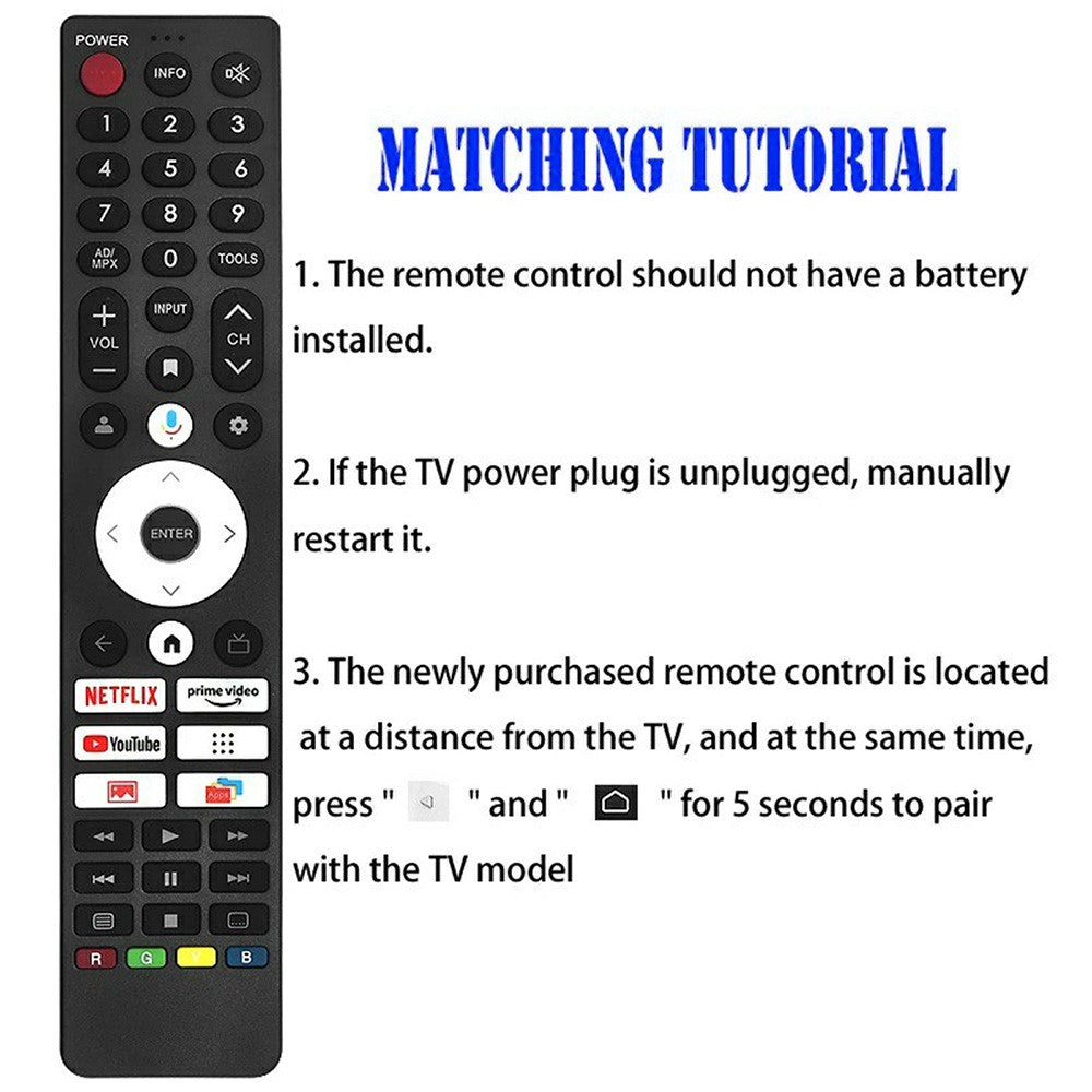 GB422WJSA Voice Function Infrared Remote Control for Sharp TV Bluetooth-compatible IR Replacement Controller