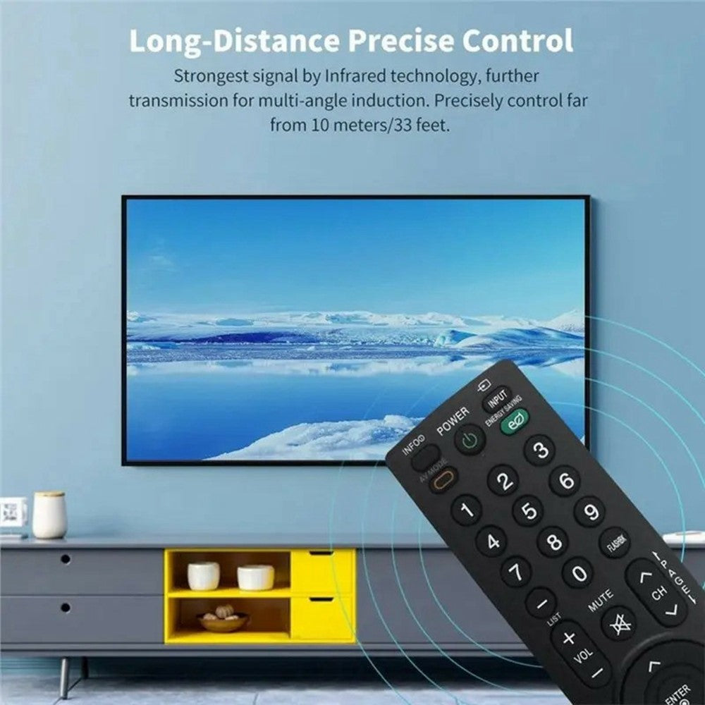 AKB69680409 Infrared Remote Control for LG TV Ergonomic Wireless Replacement IR Television Controller