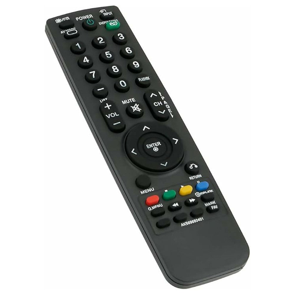 AKB69680401 Infrared Remote Control for LG TV Ergonomic IR Replacement Television Controller