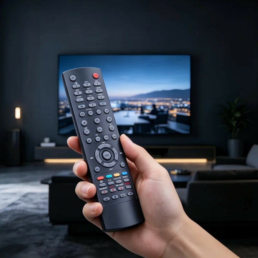 GB067WJSA Television Remote Control for Sharp TV Ergonomic Infrared IR Wireless Replacement Controller