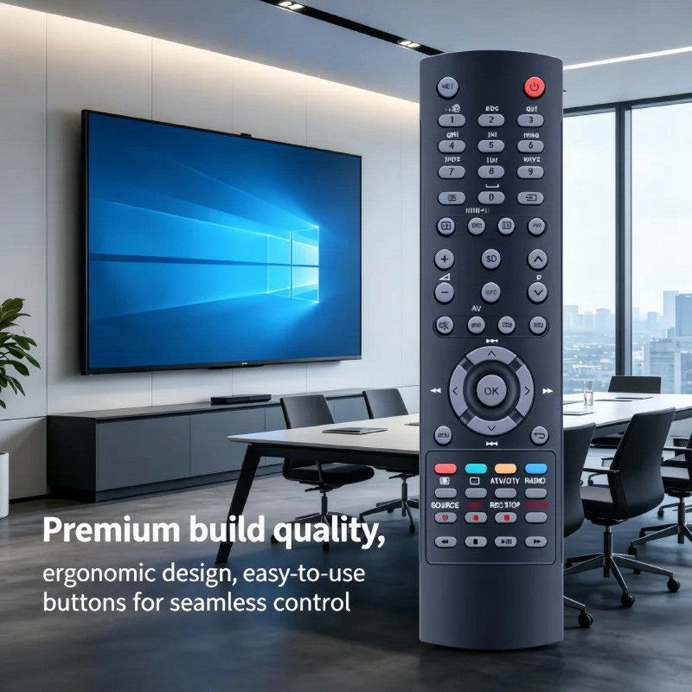 GB067WJSA Television Remote Control for Sharp TV Ergonomic Infrared IR Wireless Replacement Controller