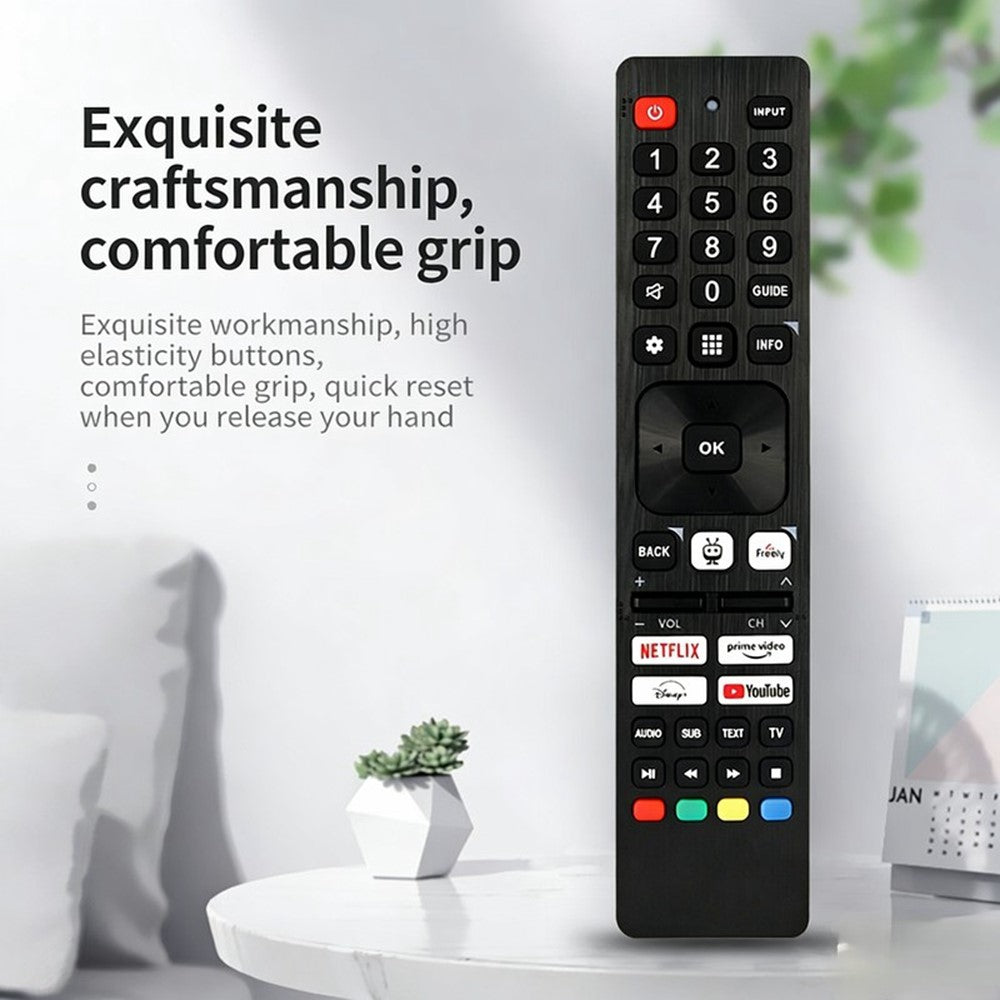 RMC0155N Remote Control for Sharp TV ABS Material 10m Range Ergonomic Infrared IR Controller Replacement