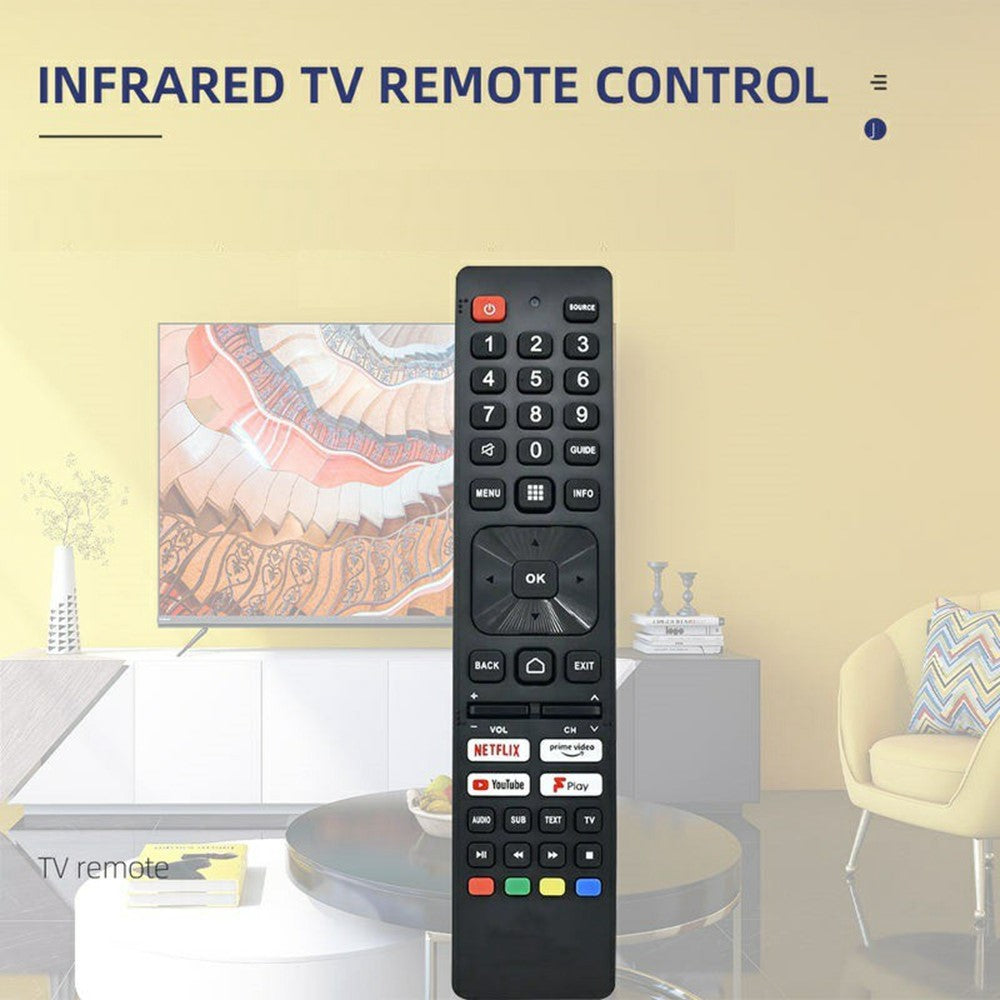 RMC0137N Remote Control for Sharp TV Infrared IR Wireless 10m Range Controller Replacement
