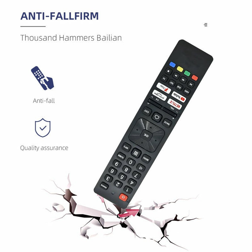 RMC0137N Remote Control for Sharp TV Infrared IR Wireless 10m Range Controller Replacement