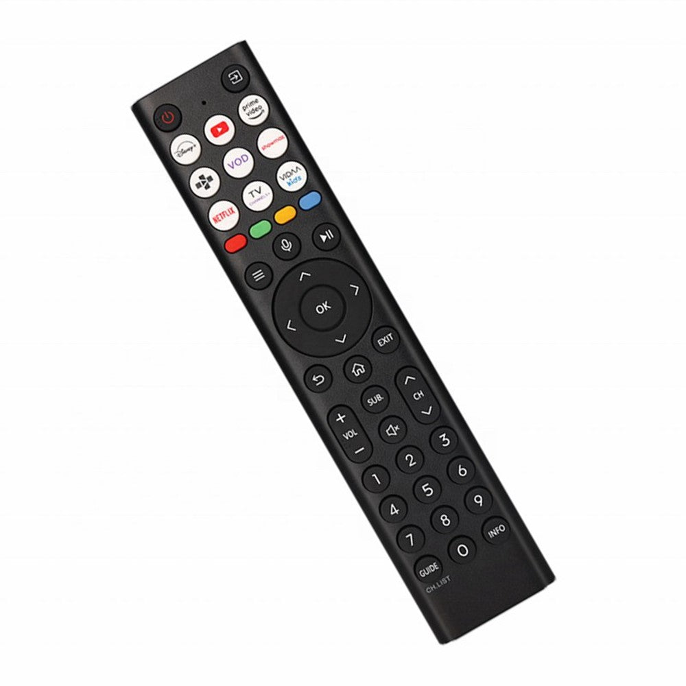 ERF2K38H TV Remote Control for Hisense TV 10m Range ABS Material Infrared IR Controller Replacement (No Voice Function)