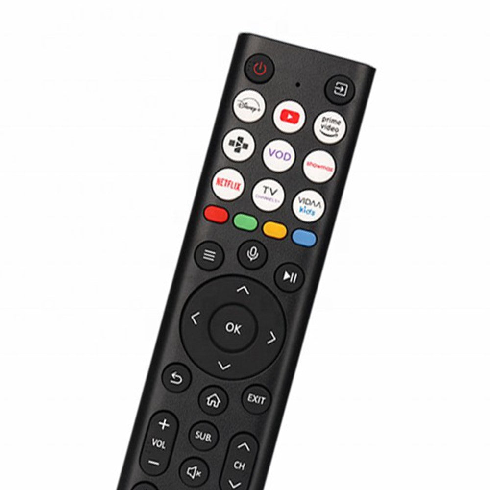 ERF2K38H TV Remote Control for Hisense TV 10m Range ABS Material Infrared IR Controller Replacement (No Voice Function)