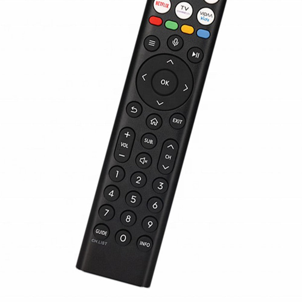 ERF2K38H TV Remote Control for Hisense TV 10m Range ABS Material Infrared IR Controller Replacement (No Voice Function)