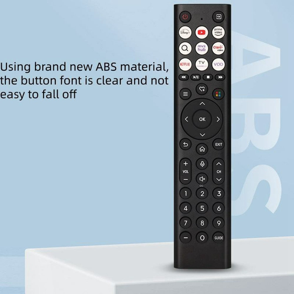 ERF2F38H Remote Control for Hisense TV Infrared IR Controller ABS Material Controller Replacement (No Voice Function)