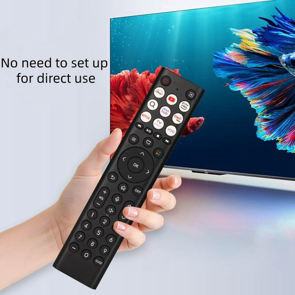 ERF2F38H Remote Control for Hisense TV Infrared IR Controller ABS Material Controller Replacement (No Voice Function)