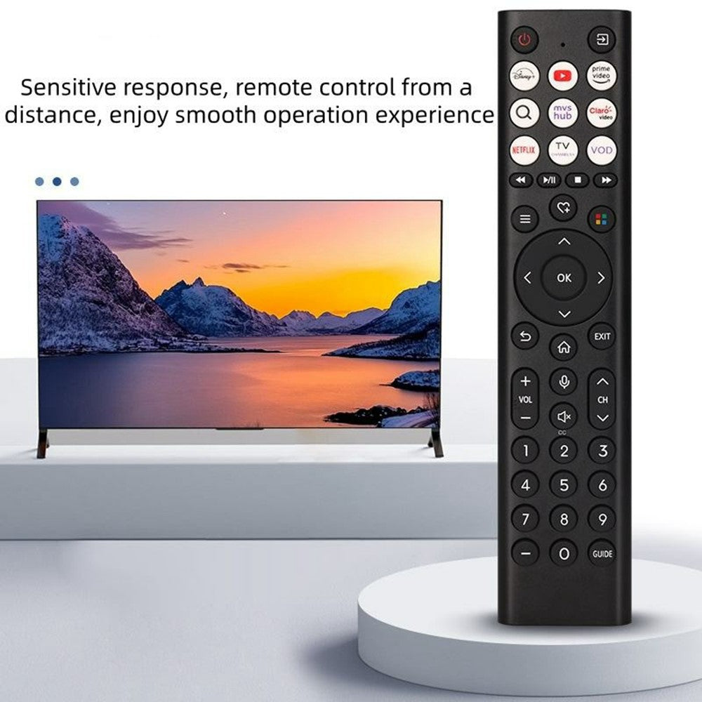 ERF2F38H Remote Control for Hisense TV Infrared IR Controller ABS Material Controller Replacement (No Voice Function)