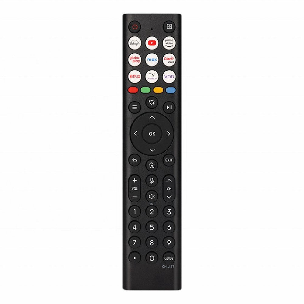 ERF2J38H Remote Control for Hisense TV 10m Range Infrared IR No Voice Function Controller Replacement