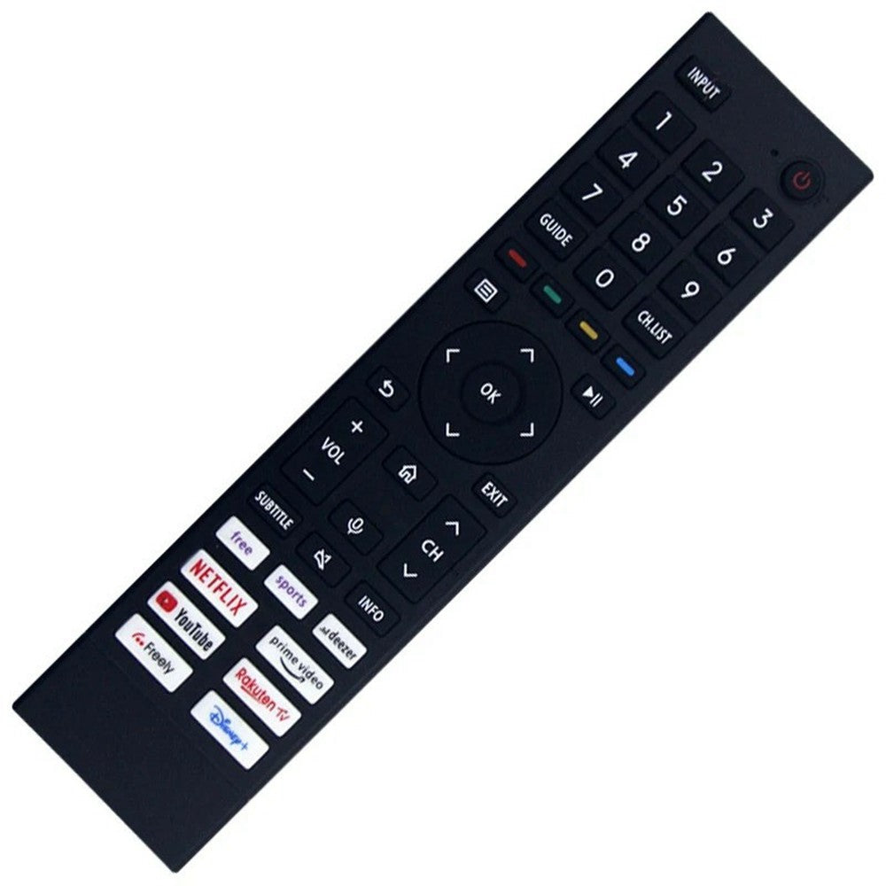 CT-8575 Remote Control for Toshiba TV 10m Range No Voice Function Infrared IR Television Controller Replacement