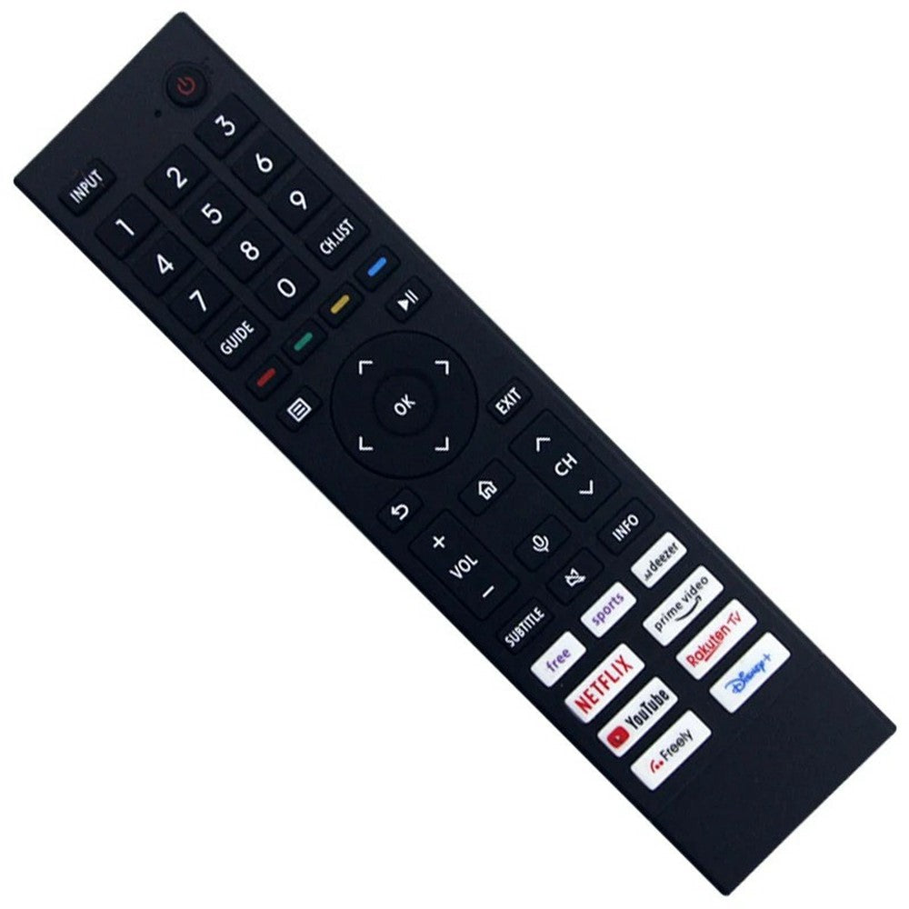 CT-8575 Remote Control for Toshiba TV 10m Range No Voice Function Infrared IR Television Controller Replacement