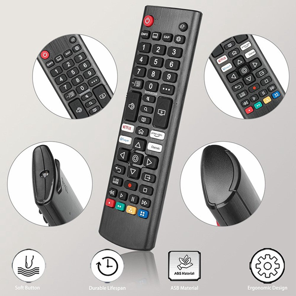 AKB76040302 For LG TV Remote Control Infrared Ergonomic Wireless Replacement Handheld Controller