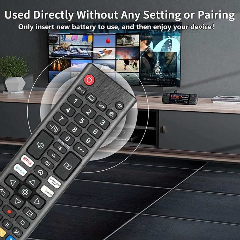 AKB76040302 For LG TV Remote Control Infrared Ergonomic Wireless Replacement Handheld Controller