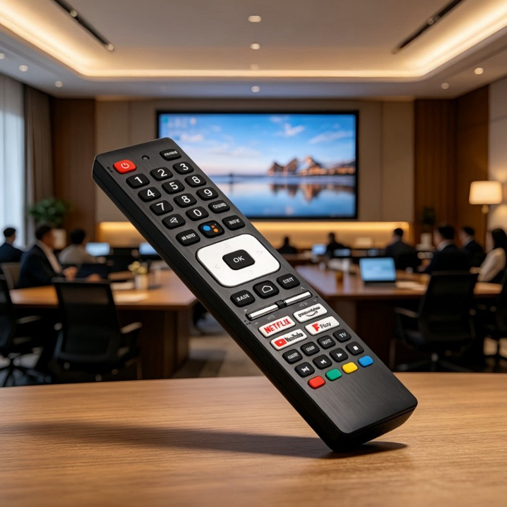 RMC0139N For Sharp TV Voice Remote Control Replacement 10m Range Handheld Controller