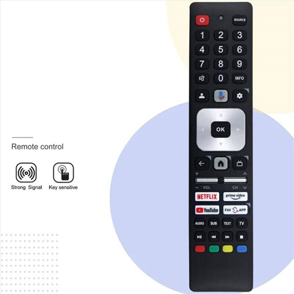 RMC0147N For Sharp TV Voice Remote Control Replacement 10m Range Handheld Controller