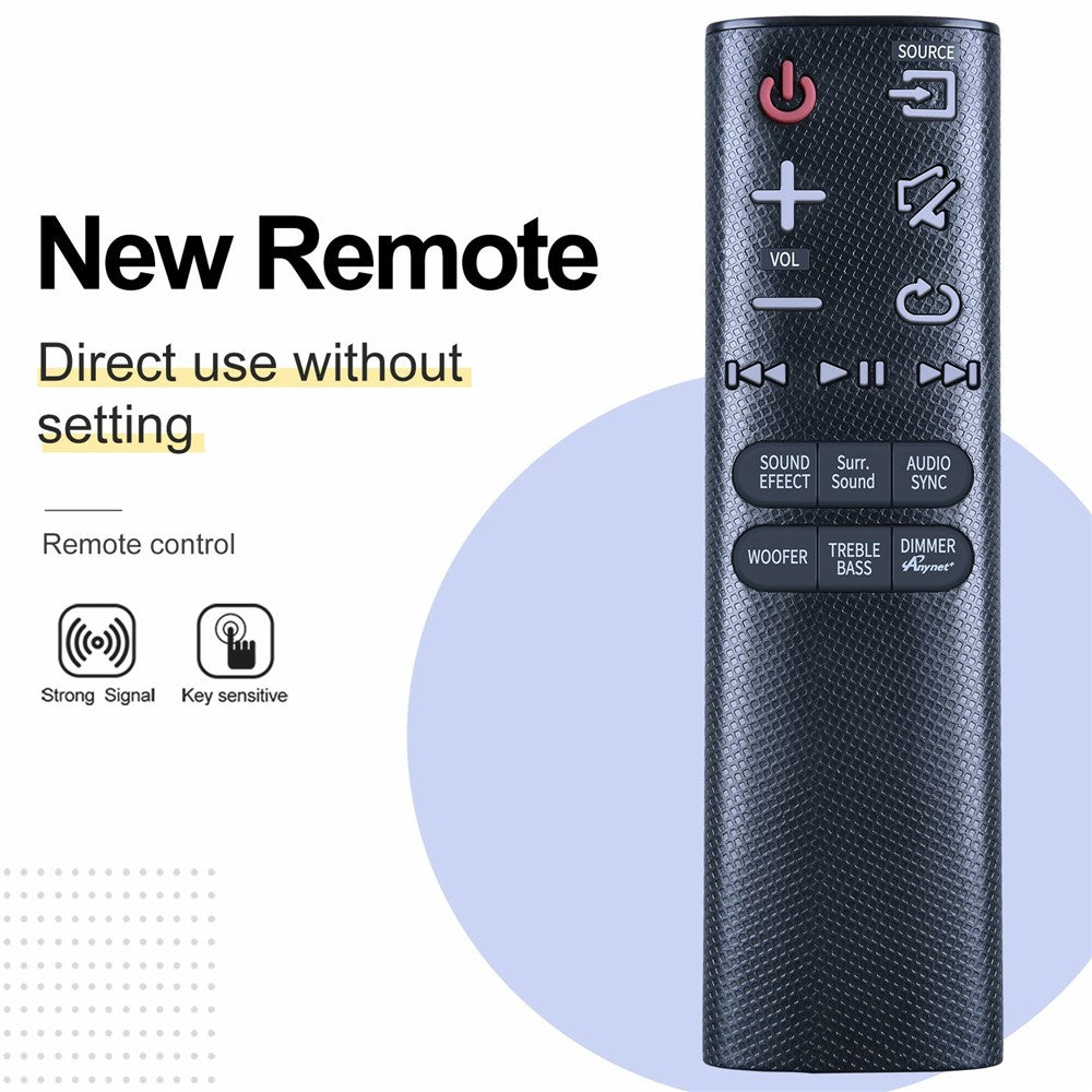 AH59-02632A For Samsung Soundbar Remote Control 10m Range Infrared Controller Replacement