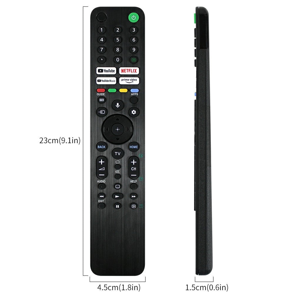 RMF-TX520P For Sony TV Infrared Remote Ergonomic Handheld Remote Controller (Not Support Voice Function)