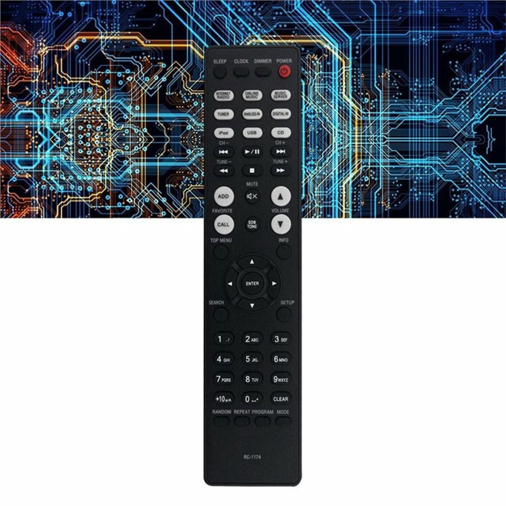 RC-1174 For Denon Amplifier Infrared Remote Control Replacement 1-10m Range Handheld Controller
