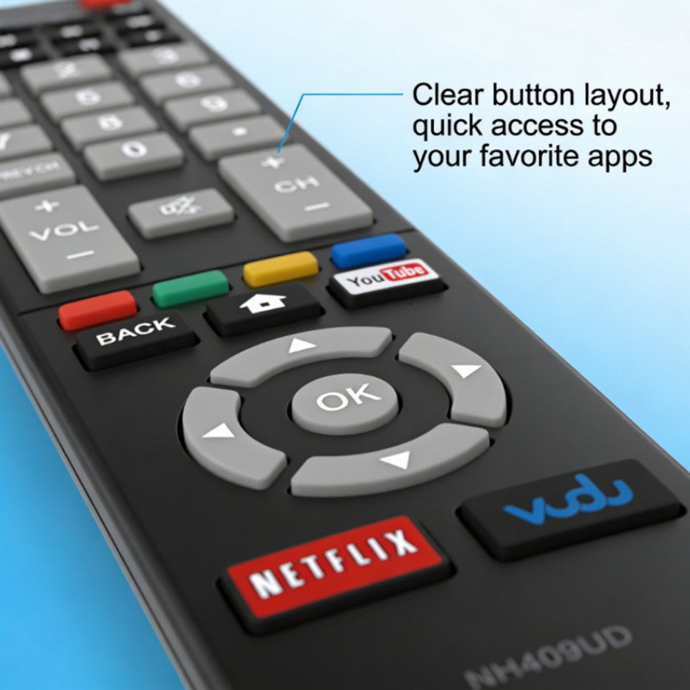 NH409UD For MAGNAVOX Television IR Controller Battery Powered TV Remote Control