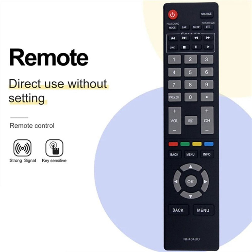 NH404UD For MAGNAVOX Television IR Controller Battery Powered TV Remote Control