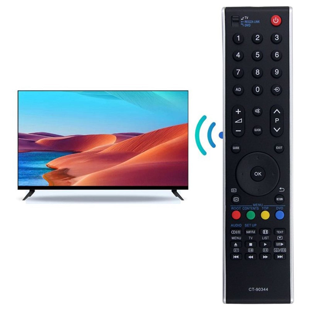 CT-90344 For Toshiba TV Remote Control ABS Replacement Infrared Controller