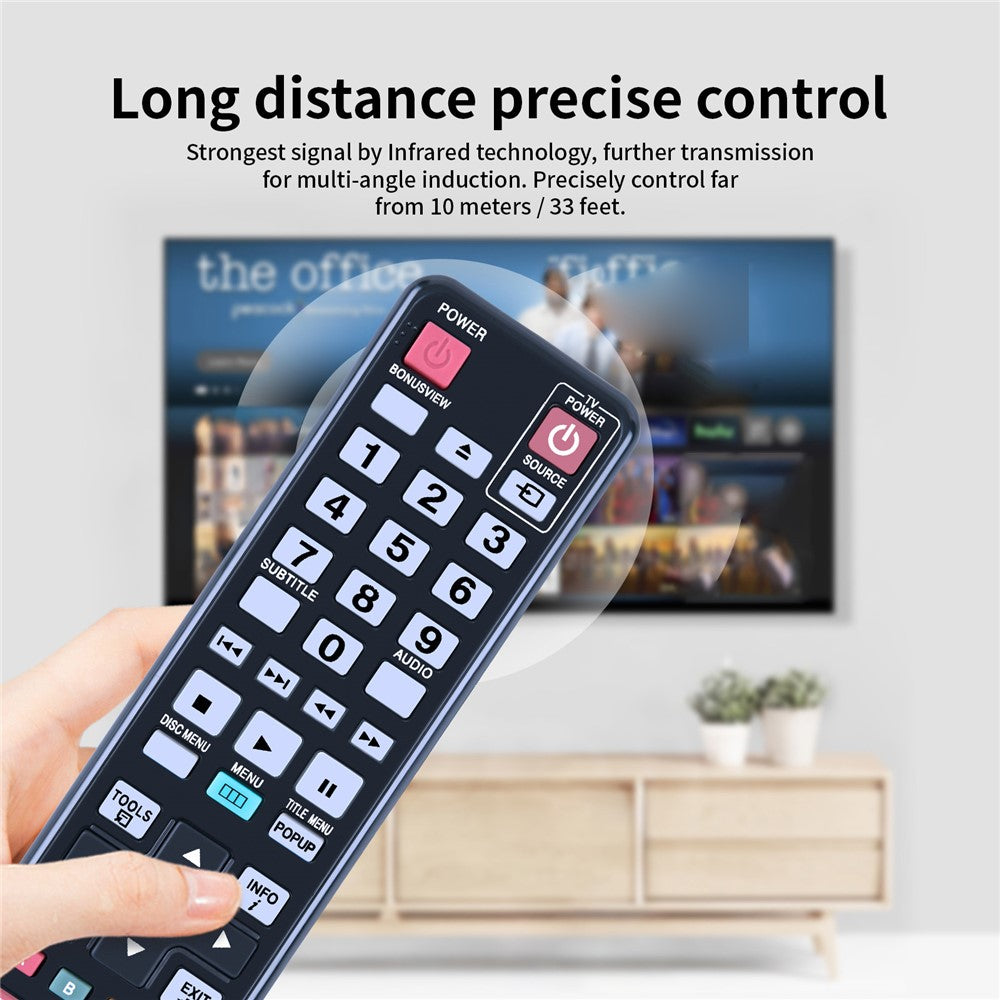 AK59-00123A For Samsung TV Remote Control Infrared Replacement Long Range Handheld Controller