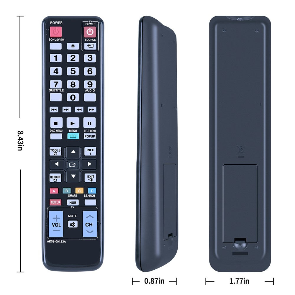 AK59-00123A For Samsung TV Remote Control Infrared Replacement Long Range Handheld Controller